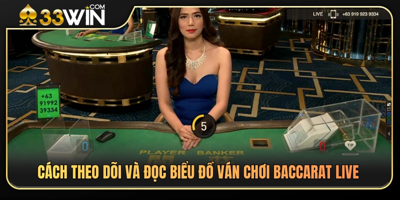 Baccarat Live 33WIN – Cách Chọn Bàn Và Theo Dõi Ván Chơi 4 Hướng dẫn quan sát và phân tích bảng lịch sử Baccarat hiệu quả.