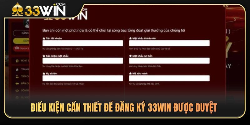 Điều kiện đăng ký tài khoản thành công bạn cần biết 